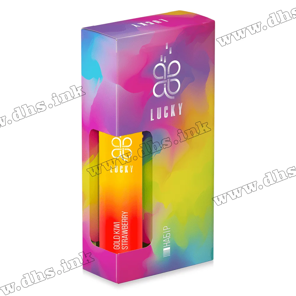 Набір для самозамісу Lucky Salt 30 мл (65 мг) - Gold Kiwi Strawberry (Ківі, Полуниця)